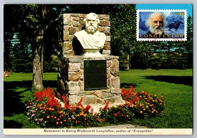 #4124 Henry Wadsworth Longfellow Maxi Card - Image 1 of 2