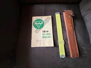 1953 - Regla deslizante vintage Pickett & Eckel modelo 1010-ES Trig metal con folleto - Imagen 1 de 7