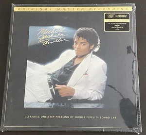 MICHAEL JACKSON THRILLER MFSL ONE STEP NUMBERED VINYL LP NEW SEALED MINT 1807 - Picture 1 of 3