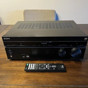 Sony STR-DH750 Black 7.2 Channel AV Receiver Remote Bundle Tested Works 3D 4K HD - Picture 1 of 4