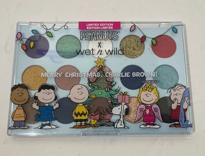 Peanuts x Wet n Wild Merry Christmas, Charlie Brown! Eyeshadow Palette Sealed - Image 1 of 3
