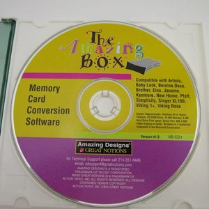 Installation CD for Amazing Box Embroidery Card Converter Serial Cable Version - Picture 1 of 5