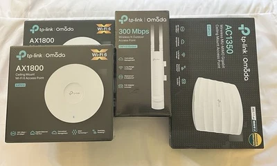 TP-Link Wireless Bundle: EAP610 V2, EAP110-Outdoor, AC1350  New In Box - Image 1 of 4