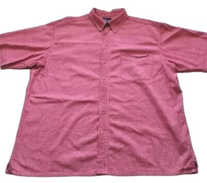 Catalina Mens 2XL Shirt Short Sleeve Cotton Seersucker  - Picture 1 of 12