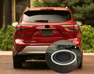 For Toyota Highlander 2020-2022 Stainless Polished Muffler Exhaust Tip Finisher - Picture 1 of 9