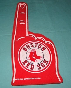 MLB Boston Red Sox REDSOX Foam Finger = # 1 FAN = RICO / TAG INDUSTRIES = 2011 - Picture 1 of 10