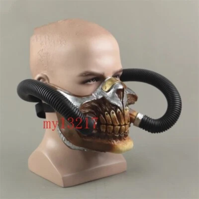 Mad Max 4 Fury Road Immortan Joe Mask Halloween Cosplay Gas Accessories PVC Prop - Image 1 of 4