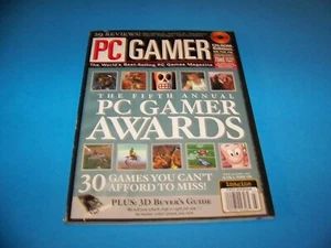 Vintage Computer Video Game Magazine 1999 PC Gamer "Fifth Annual Awards" - Imagen 1 de 4