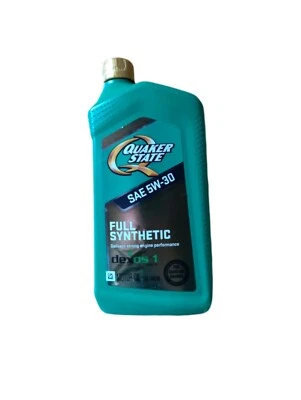 Quaker State 5w30 Full Synthetic Motor Oil - 6 Quarts/Case Foto 1 de 2