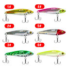 6 Pack Metal Vib Blade Lure 7-20G Vibration Baits Vibe For Bass Pike 6 Color