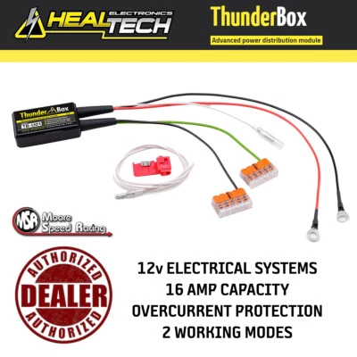 Healtech Thunderbox - 16amp advanced motorcycle accessory power hub / module - Image 1 of 4