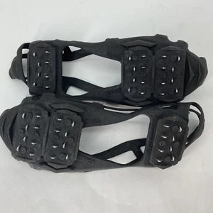 Stabil Over Shoe Ice Snow Cleats S Women’s Black EUC - Picture 1 of 5