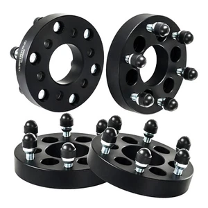 4Pcs 1.25" 6x4.5 to 6x5.5 Wheel Adapters 1/2" Studs For 1997-2003 Dodge Durango - Picture 1 of 7