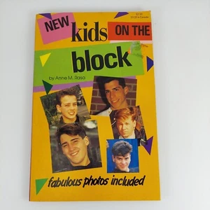 New Kids On The Block Anne M. Raso, 1989 Modern Publishing Fabulous Photos PB - Picture 1 of 12