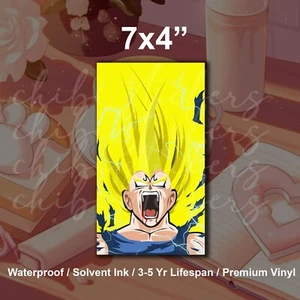 Anime Luchador Dragón Dibujos Animados Vinilo Parachoques Waifu Pegatina Manga Impermeable - Imagen 1 de 2
