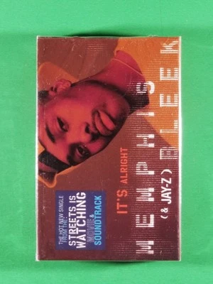 Memphis Bleek & Jay-Z - It's Alright / The Doe (1998, Cassette Single) [SEALED] Foto 1 de 2