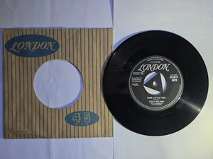 Ricky Nelson – Poor Little Fool / Don't Leave Me This Way - 1958 London 7" Vinyl - Picture 1 of 2