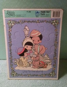 VINTAGE Puzzle Religiöse Precious Moments Sammlerstück Joy to the World von Golden - Bild 1 von 2