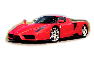 1:10 RC Clear Body Shell Enzo Ferrari 200mm Nitro or Electric Colt or Tamiya etc - Image 1 of 4