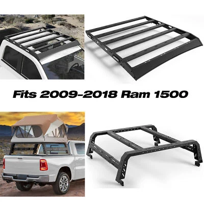 For Dodge Ram 1500 2009-2018 New Overland Top Roof Rack / Steel Truck Bed Rack Foto 1 de 4