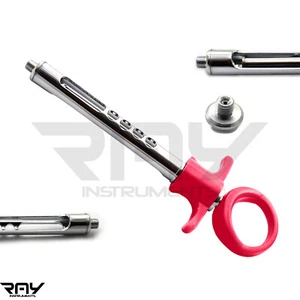 Jeringa pasiva automática rosa anestésica 2,2 ml nueva - Imagen 1 de 3