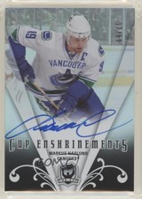 2007-08 Upper Deck The Cup Cup Enshrinements /50 Markus Naslund #E-MN Auto