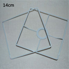 DIY Circular Square 10 to 35cm Lampshade Frame Ring Set Lamp Light Shade Acc Kit