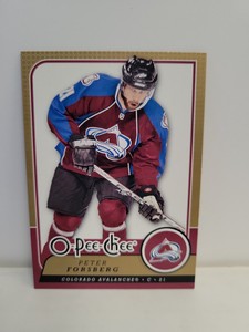 Peter Forsberg 2008-09 O-pee-chee #428 NM-M