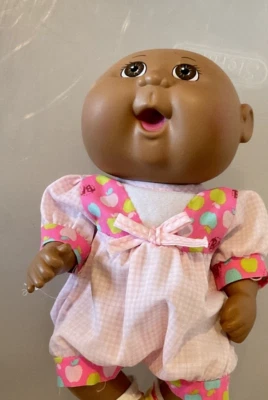 Cabbage Patch Kids Swim Time крошечные 9 дюймов афроамериканские новорожденные с комбинезоном - Изображение 1 из 4