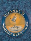 VTG QUANDTS BEER + ALE TROY N.Y. ADVERTISING TIP TRAY