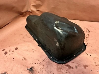 Оригинальный масляный поддон двигателя BMW M10 2002 2000ti 2000 2002tii 1802 1602 M10 2,0 л 88 000 миль - Изображение 1 из 4