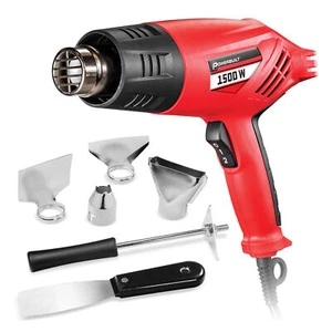 Powerbuilt 1500W Heavy Duty Heat Gun Kit - 240068 - Picture 1 of 5