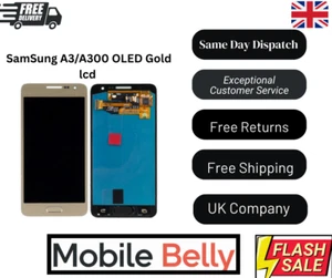 OLED LCD Screen Touch Digitizer Display For Samsung Galaxy A3 A300 2015-UK - Zdjęcie 1 z 1