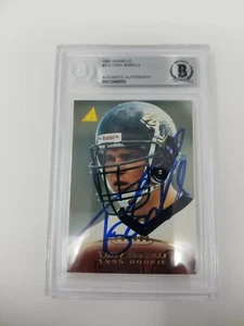 Tarjeta de novato Tony Boselli 1995 Pinnacle firmada autografiada Beckett Slab Jags - Imagen 1 de 1