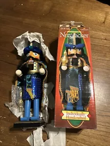 15 " tall Deluxe Wooden Nutcracker. Original Box Timeless Treasures - Picture 1 of 4