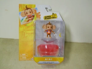 2023 JAKKS Pacific Super Monkey Ball AIAI 2,5" Gaming Actionfigur mit Banane - Bild 1 von 5