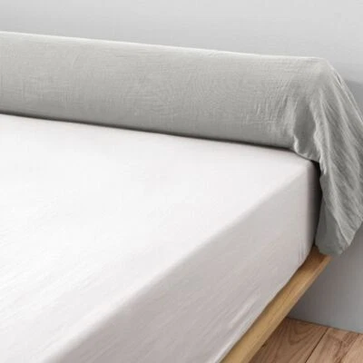 Taie de Traversin 85x185 cm Gaze de Coton Nuage - Photo 1/2