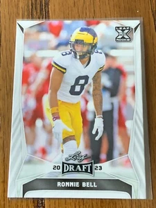 2023 San Francisco 49ers ROOKIE Ronnie Bell Leaf Draft Rookie Card #67 - Picture 1 of 6