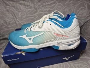 Mizuno Wave Exceed Tour 3 AC Womens White Tennis Shoes Size Uk 7.5 - Picture 1 of 6