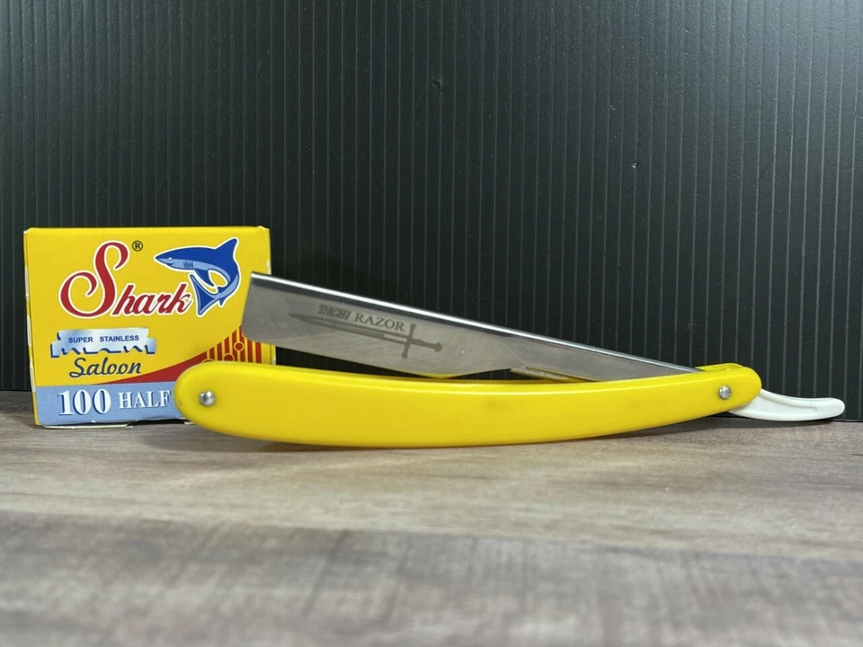 100 Treet Platinum Single Edge Half Razor Blades Shaving Barber Salon Straight