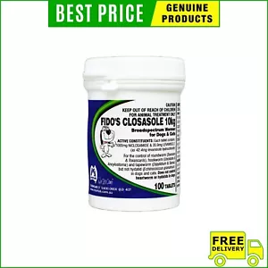 Fido's Closasole For Dogs And Cats 100 Tablets - Picture 1 of 2