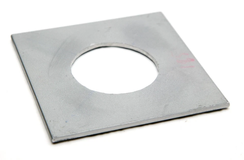 Calumet Original Lens Board 4x4" For Shutter #2 With Hole 51mm. Fits Deardorff. - Image 1 of 1