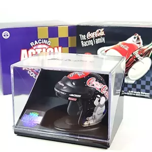 Mint 1:4 Dale Earnhardt Jr 1998 Coca-Cola Polar Bear Racing Helmet Action NASCAR - Bild 1 von 10