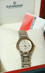 Swiss Candino Ladies Wrist Watch Quartz Swiss Made Women's Watch Box - Picture 1 of 21