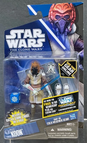 STAR WARS THE CLONE WARS PLO KOON CW53 HASBRO (2011) Cover