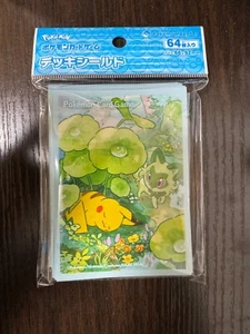 Pokemon Card Sleeves Pikachu Sprigatito 64Pcs. - Picture 1 of 2