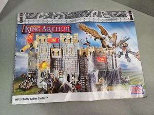 MEGA BLOKS King Arthur Battle Action Castle #96121 2008 - Incomplete See Photos - Picture 1 of 5