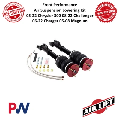 Air Lift 75527 Front Performance Kit For Chrysler 300, Challenger Charger Magnum - Image 1 of 4