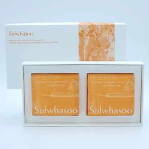 Sulwhasoo Signature Ginseng Facial Soap 120g x 2ea Soothing Creamy K-Beauty