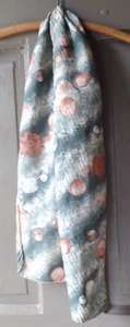 Vintage 48" Long Multicolor Scarf - Picture 1 of 4